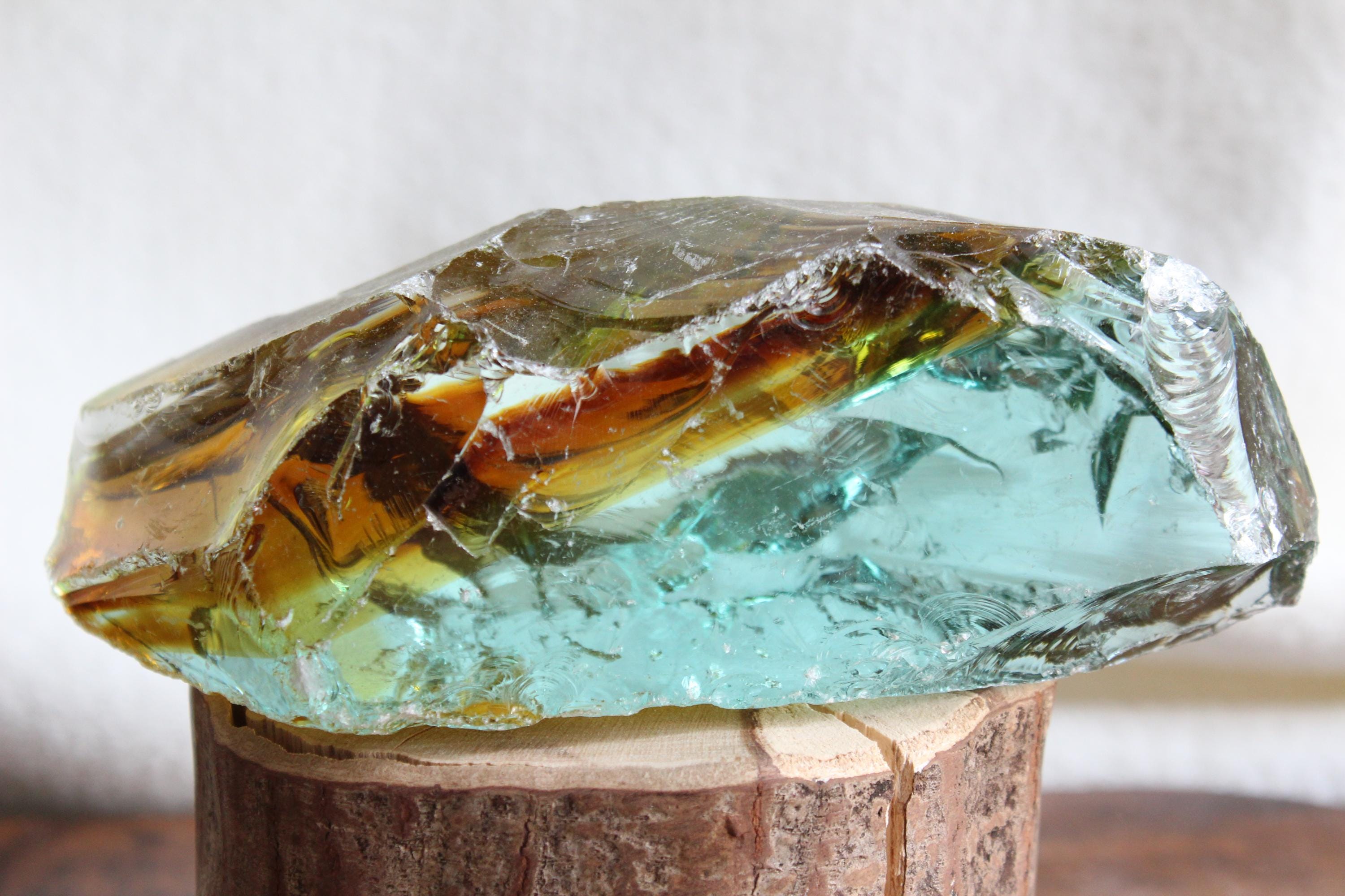 Andara Crystal 755g, Multi color, blue, olive, Soul Crystal, Your