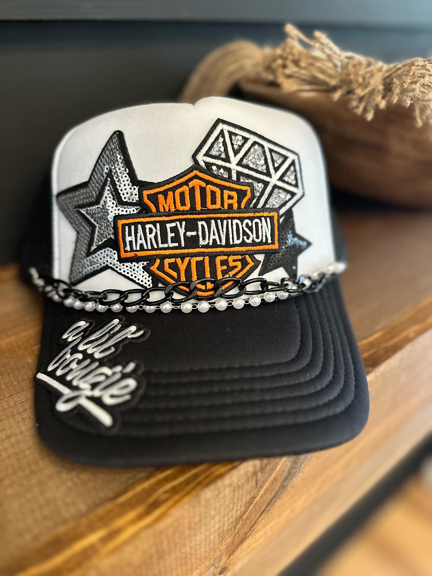 Harley Davidson Trucker Cap - Etsy