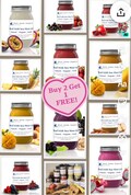 BUY 2 GET 1 FREE! 30 Fruit Flavors! Organic Fruit Infused Pure Sea Moss Gel