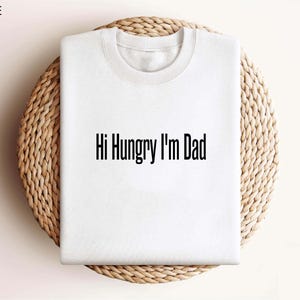 Camiseta &quot;Hola, soy papá&quot;, divertida camiseta para el Día del Padre, regalos para papá, regalos divertidos para papá.