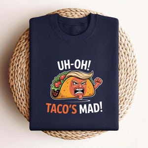 Camiseta Uh-oh Taco's Mad