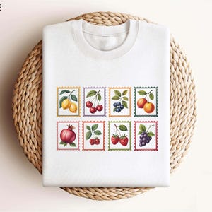 Summer Fruit Stamp Tshirt