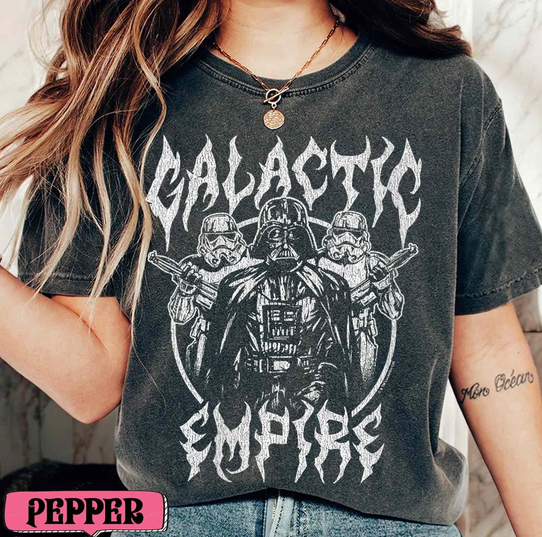 Disney Star Wars Galactic Empire T shirt Heavy Metal Darth Vader Rock disney-star-wars-galactic-empire-t-shirt-heavy-metal-darth-vader-rock