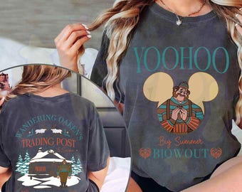 Disney Frozen Wandering Oaken Shirt, Yoohoo Big Summer Blowout Tee, Wandering Oaken’s Trading Post & Sauna Arendelle Shirt, Disneyland Trip