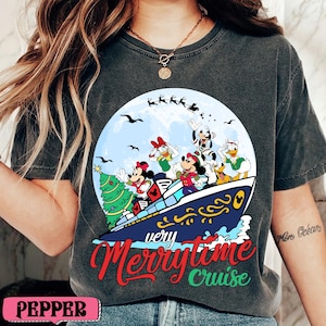 Mickey And Friends Very Merrytime Cruise Shirt, Disney Very Merrytime Cruises Tee, Disney Cruise Line Shirt, Family Cruise Trip Matching Tee