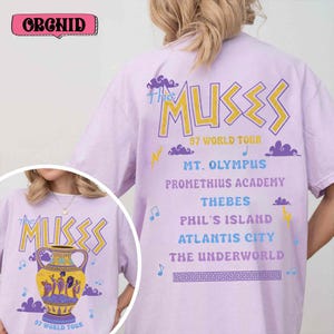 Two Sides Retro Disney Hercules The Muses 97 World Tour Shirt, Retro Disney Hercules Diva The Muses Song Concert Tee, Disneyland Girl Trip
