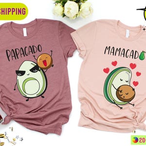 Mamacado Baby Announcement Shirt, Mamacado Shirt, New Mom Gift, Pregnancy Reveal Shirt, Papacado Shirts, Baby Shower Gift, Pregnancy Gift