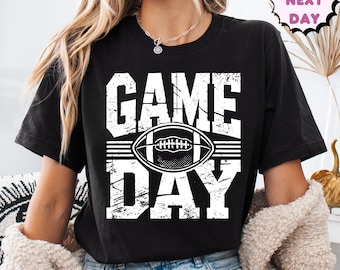 Football Season Shirt, Football Mama T Shirt, Football Game Day T-Shirt,Football Fall Season Tee,football mom shirt,football tee,Gameday Tee