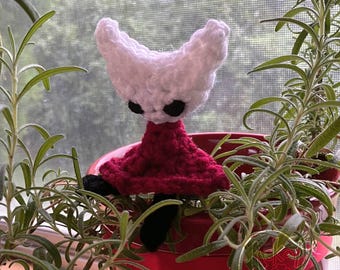 Piccolo calabrone da Hollow Knight Silksong, peluche/portachiavi all'uncinetto
