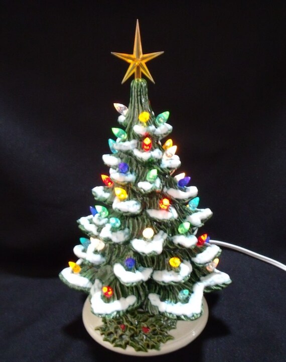 1940 ceramic christmas tree