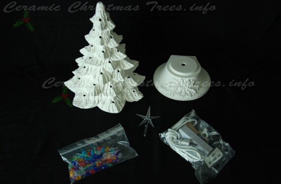 Ready To Paint Ceramic Christmas Tree Kit 16 Inches Ready To Paint Ceramic Christmas Tree Kit 16 Inches