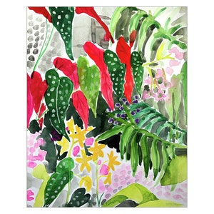 Botanical Art Print of Watercolor Painting