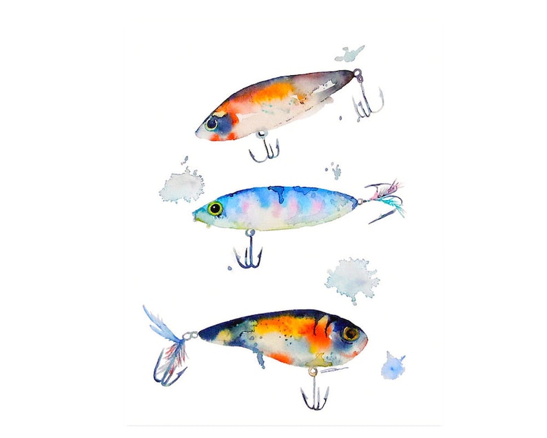 Fishing Lure Wall Decor