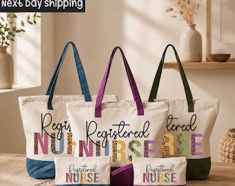 Registered Nurse Tote Bag: Healthcare Worker Gift