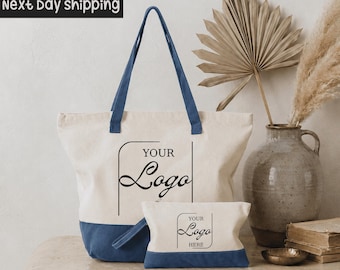Custom Logo Canvas Tote Bag: Personalized Business Gift