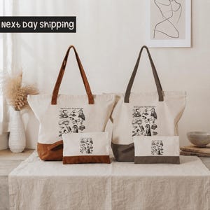 Wetland Wanderer Totebag: 70's Style Environmental Design