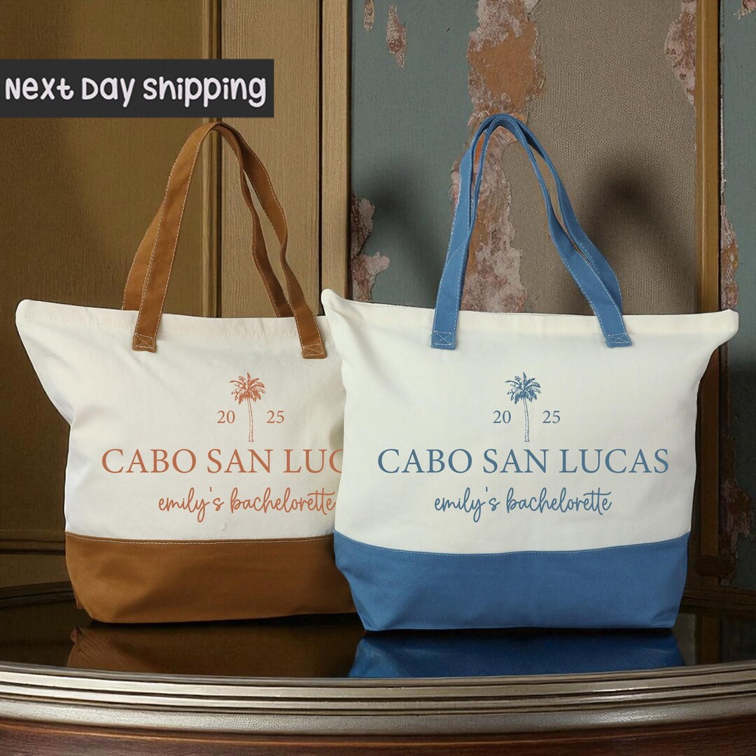 Custom Bachelorette Tote Bag: Bridal Party Gift - Etsy