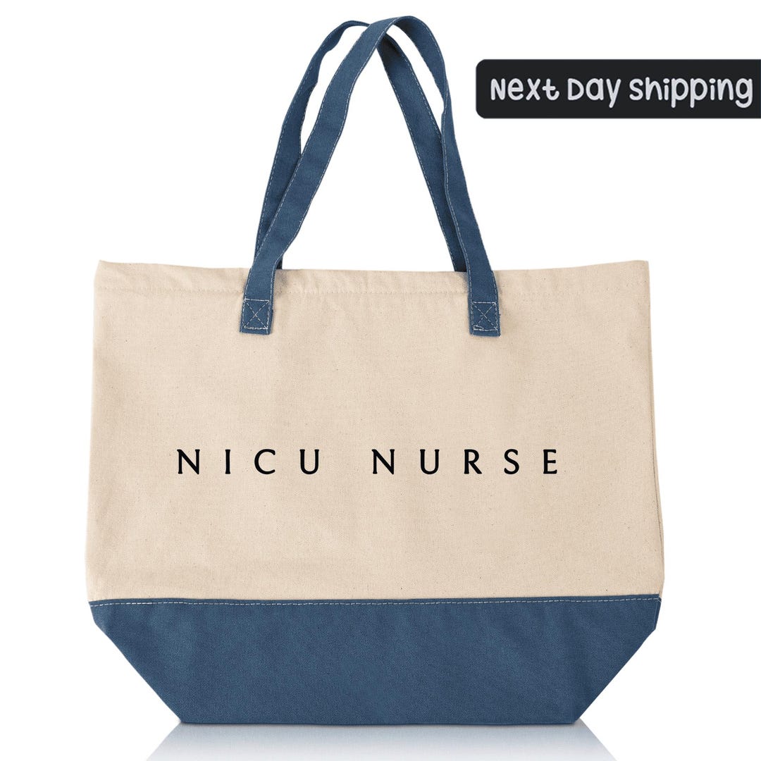 NICU Nurse Tote Bag - Nursing Graduation Gift With Definition Design