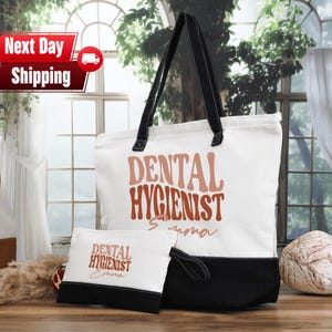 Custom Dental Hygienist Tote Bag: RDH Gift