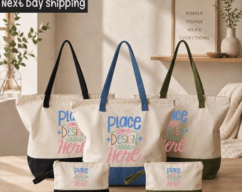 Custom Tote Bag: Personalized Text & Image, Trade Show Gift