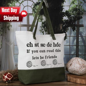 Crochet sayings totebag, My love language Crochet totebag, Crocheting totebag, Crochet All Day, Crochet Lover totebag, gift for crochet love