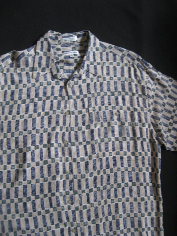Vintage Pierre Cardin Size Large Man's Shortsleeve Shirt | Etsy