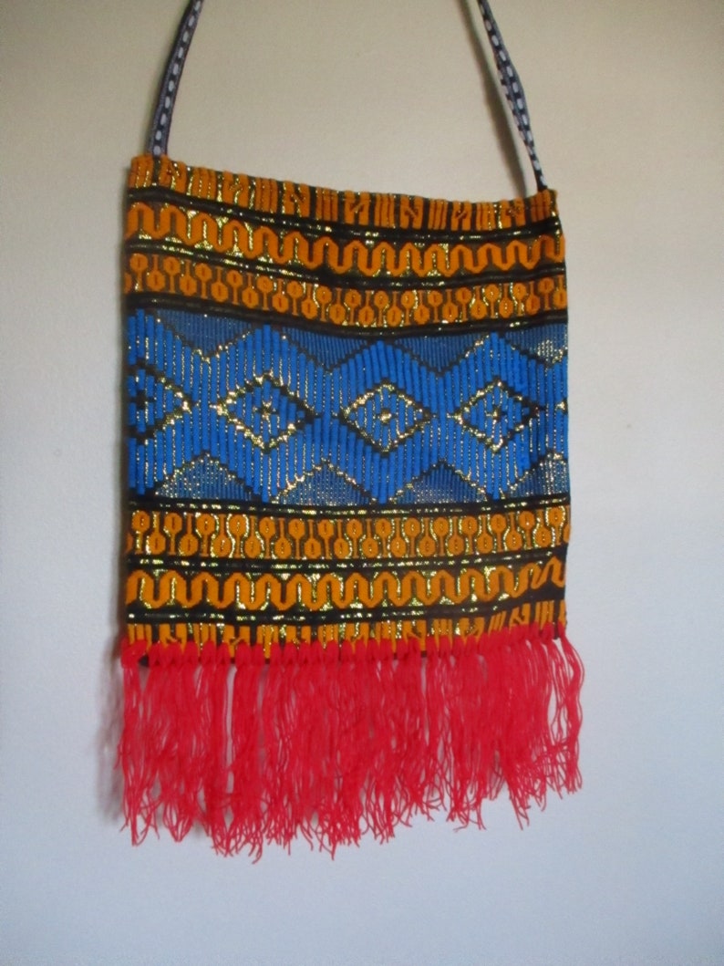 Vintage Woven Shoulder Bag