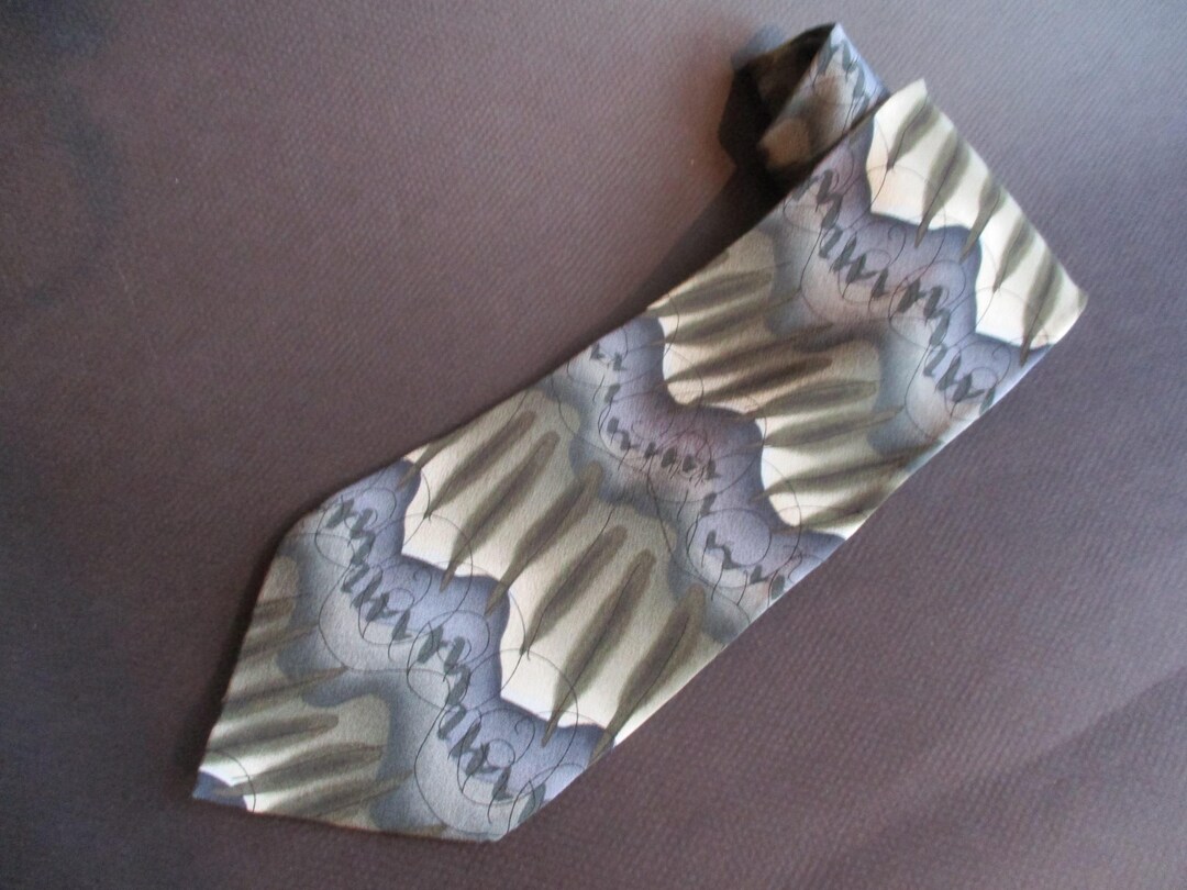 Snail Gd Jerry Garcia 100% Silk Tie