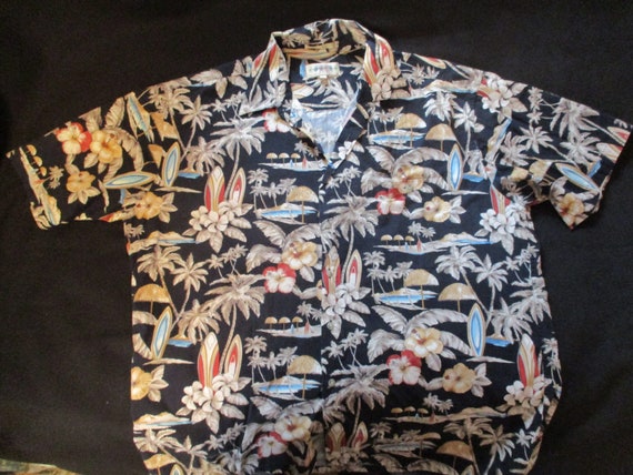 Vintage Hawaiian Shirt Size XL "Campia Moda" - image 2