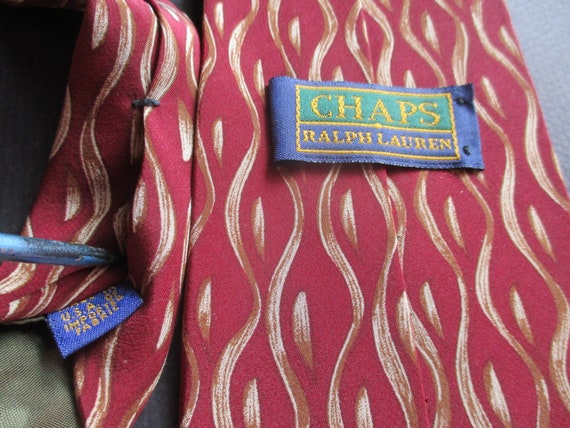 Ralph Lauren Chaps Vintage Silk Tie - image 5