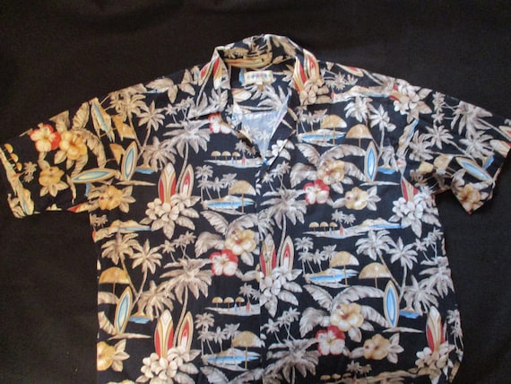 Vintage Hawaiian Shirt Size XL "Campia Moda"
