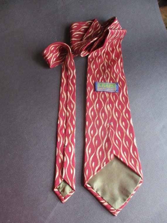 Ralph Lauren Chaps Vintage Silk Tie - image 3