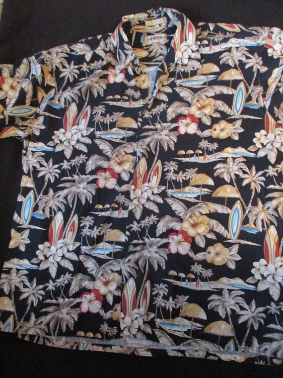 Vintage Hawaiian Shirt Size XL "Campia Moda" - image 8