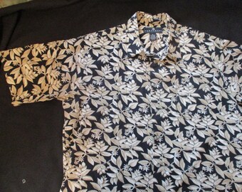 Vintage 100% Cotton Hawaiian Shirt Size XL