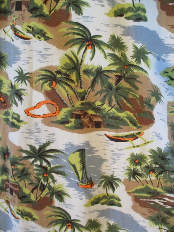 Vintage XL Hawaiian Shirt Old Navy Size XL 100% C… - image 10