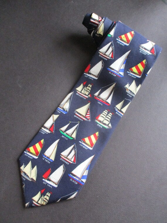 vintage nautical boat tie Gem