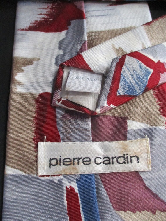 Vintage Pierre Cardin 100% Silk Tie - image 6