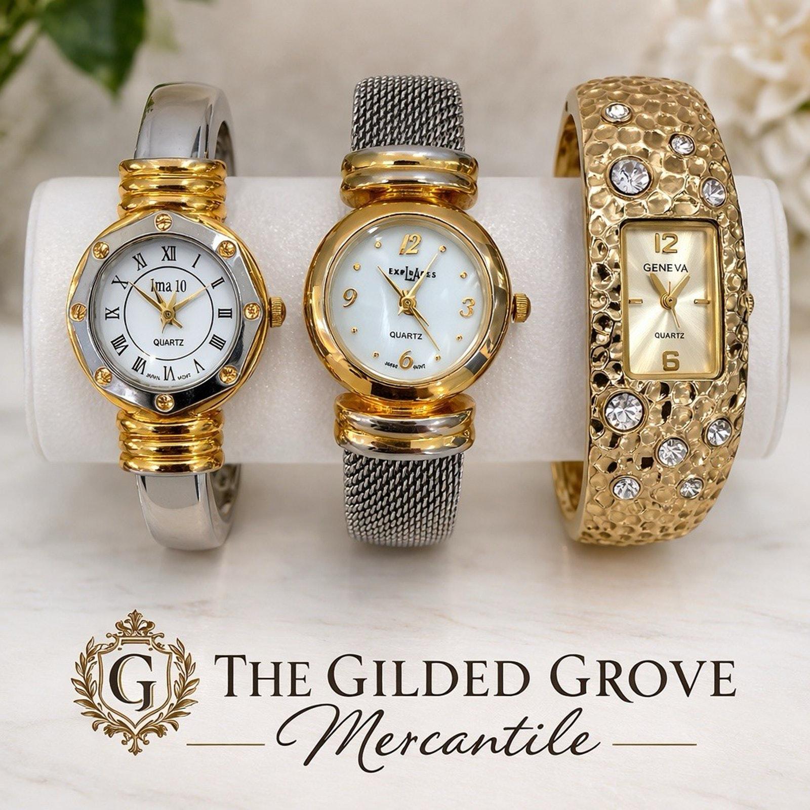 Geneva Bangle Watch - Etsy display picture 1