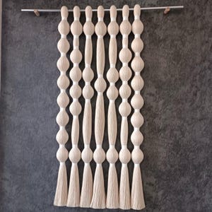 Boho Wall Hanging – Custom Size & Color Woven Fiber Art – Luxury Tapestry for Living Room, Bedroom or Office Wall Decor