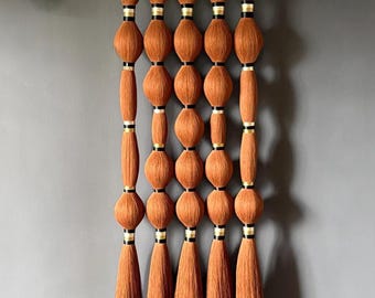 Boho Woven Wall Hanging, Modern Textile Art, Handmade Housewarming Gift