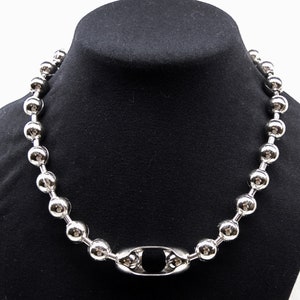 12mm Extra Large BALL Chain Necklace or Bracelets NPS Steel 12mm Extra Large BALL Chain Necklace or Bracelets NPS Steel