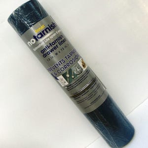 Anti Tarnish, Non Slip Drawer Liner ~ 6 foot x 1 foot roll - You cut to fit your compartments ~  Prevents corrosion on tools ~ DAD Gift !