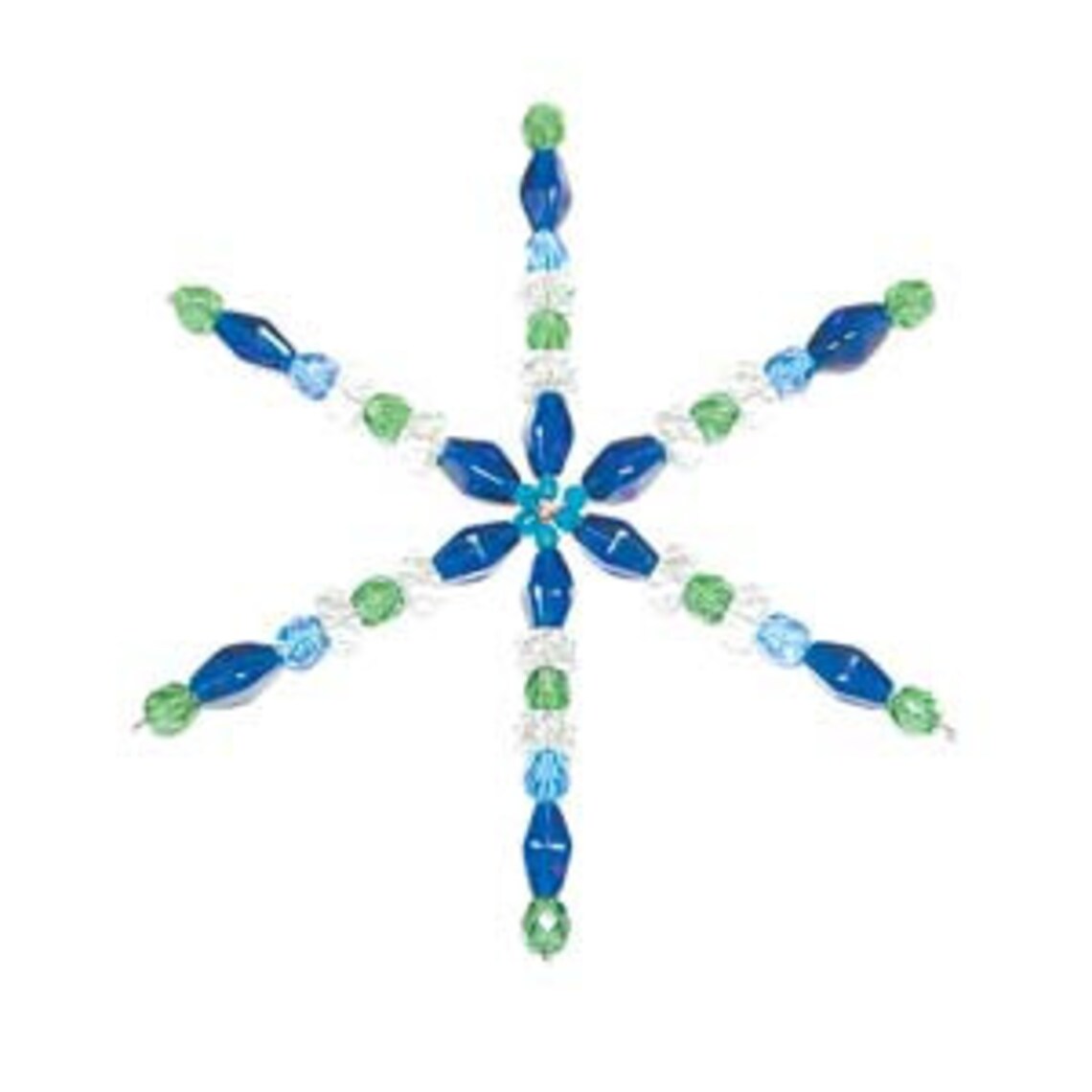 3 Packs SNOWFLAKE Ornament Form Beadsmith Brand 3 Sizes Etsy