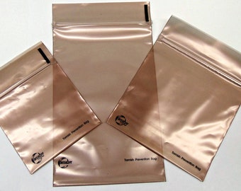 High Quality Anti-Tarnish Bags Corrosion Protection for Gold + Silver Fine Jewelry + Precious Metals  ~ 3 Sizes  ~ Self Sealing Shine Rite