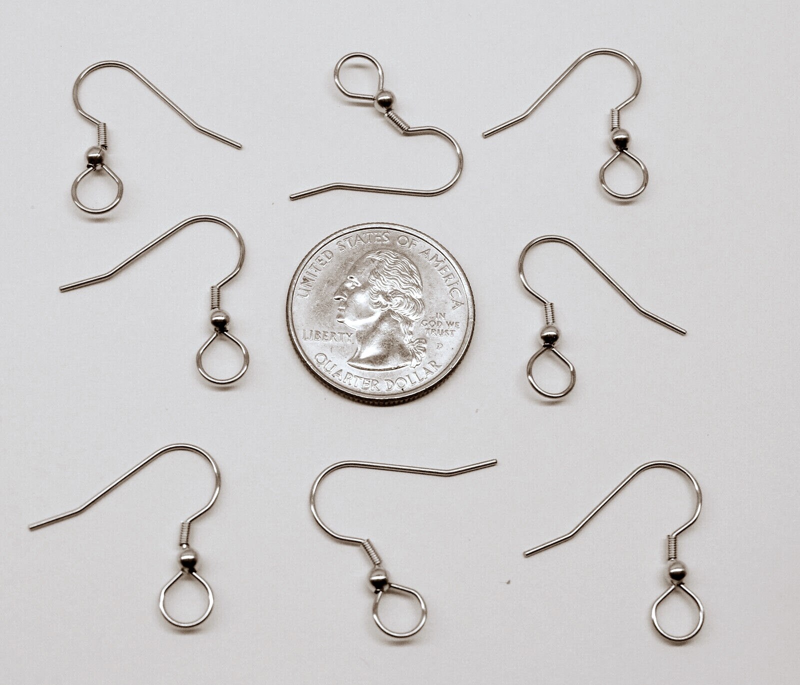 316 Surgical Grade Stainless Steel Earring Hooks With XL Loop Style A, No  Jumpring Needed, Fish Hook, Earring Finding, Jewelry Making Supply 