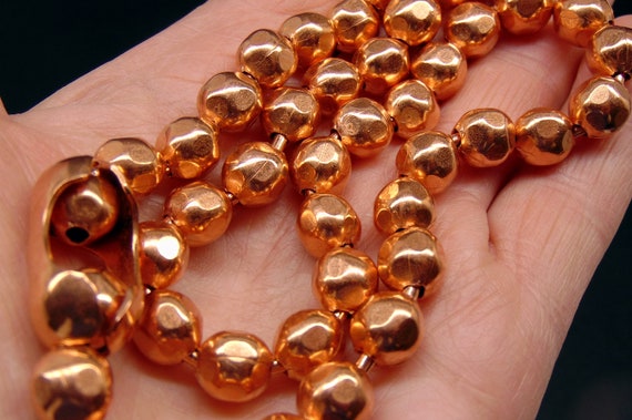 3.2 mm Copper Ball Chain, Raw Copper Chain