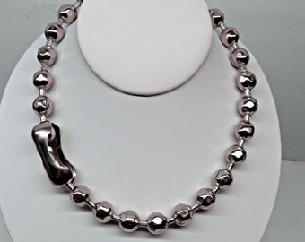 ☆人気☆【Numbering】☆BALL CHAIN PEARL NECKLAC.E #5730☆ ☆人気☆【Numbering】☆BALL CHAIN PEARL NECKLAC.E #5730