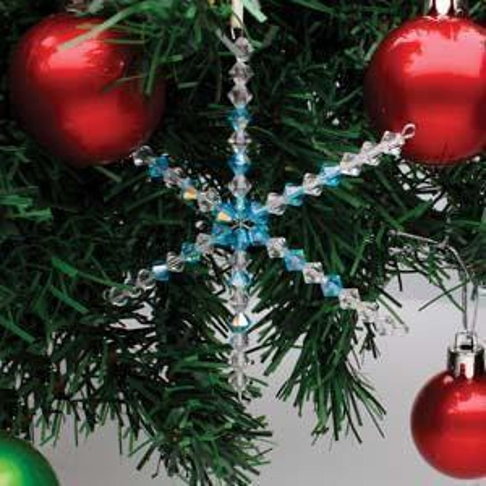 Wire Snowflake Form 3 Packs SNOWFLAKE Wire Forms ~ Beadsmith Brand: 3 Sizes 6