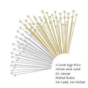 Lead and Nickel Free Eye Pins 