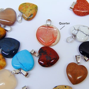 20 PCs Heart Valentines Charms Pendants Assorted Lot Wholesale Findings  Bulk